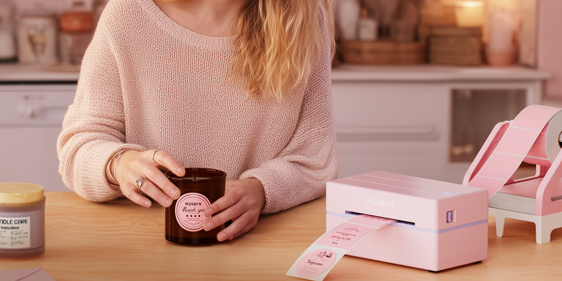 MUNBYN Pink Office Ideas