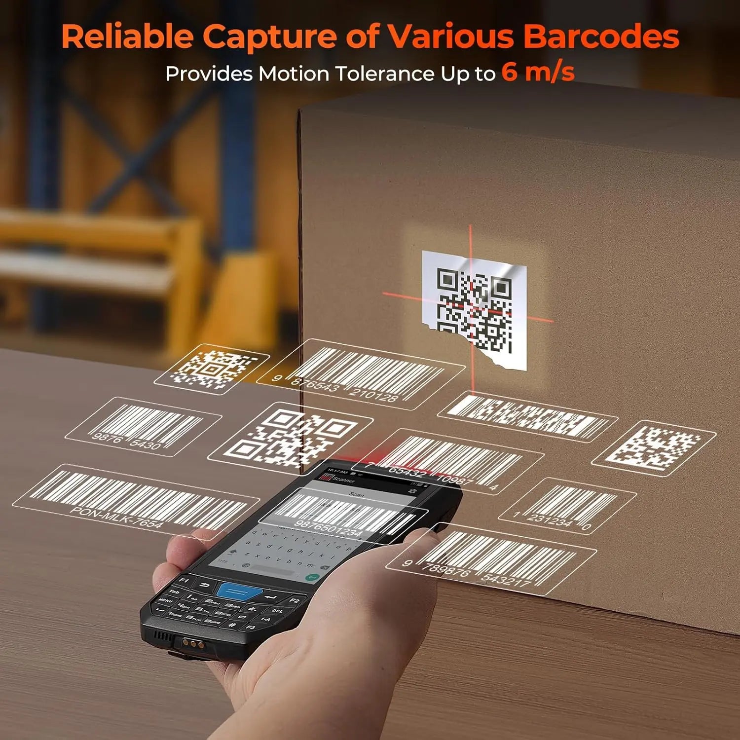 MUNBYN Android Barcode Scanner 035Pro