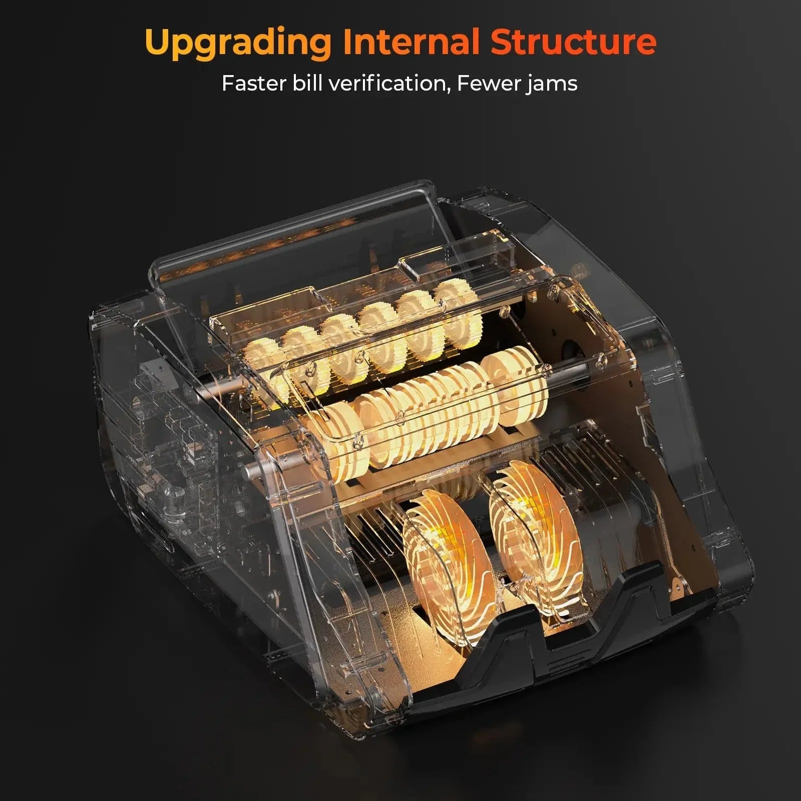 MUNBYN IMC20 Money Counter Machine for USD/CAD Bills