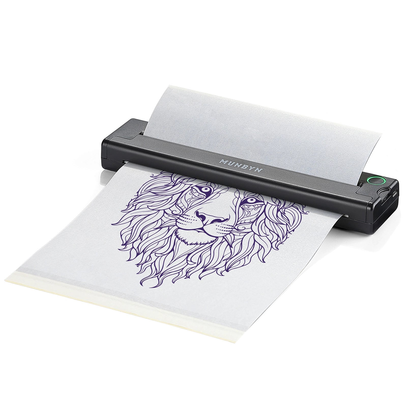 MUNBYN ITP05 Bluetooth Tattoo Stencil Printer