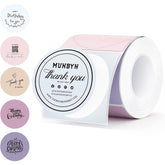 MUNBYN Morandi Series 1.96"x1.96" 150 Labels/roll