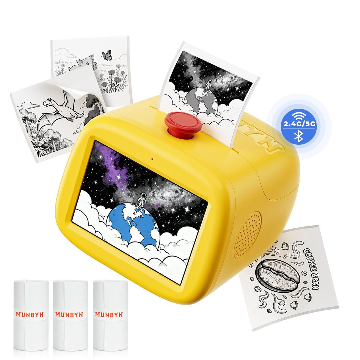 MUNBYN SP01 AI sticker maker device