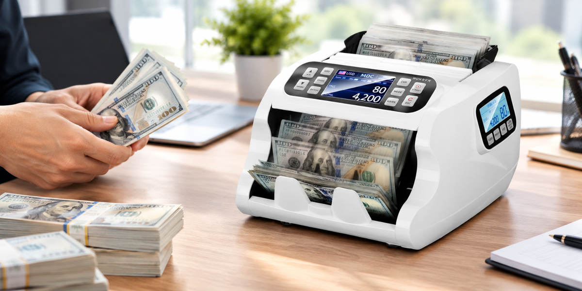 Manual Counting vs. a Money Counter Machine
