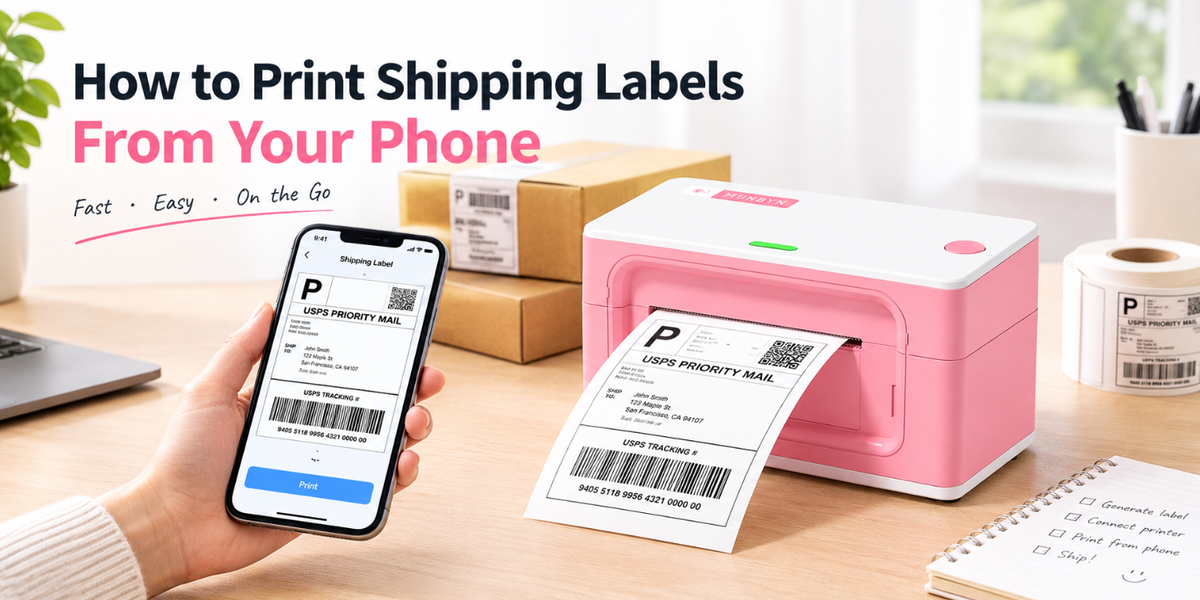 How to Print Shipping Labels From Your Phone