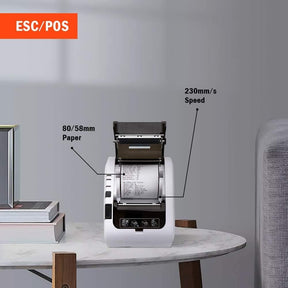 MUNBYN Thermal Receipt Printer with USB Ethernet Port P047