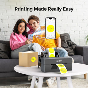 MUNBYN P129 4X6 wireless printer is perfect for a variety of uses, including barcode printing, shipping labels, product labeling, and inventory management.