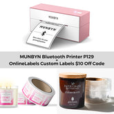 【Munbyn Day Exclusive】MUNBYN 4" x 6" Bluetooth Thermal Label Printer P129