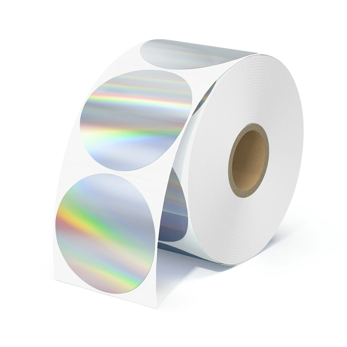 MUNBYN holographic circle thermal labels are made from high-quality materials that ensure durability and longevity.