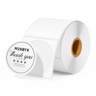 MUNBYN RW941BP 300DPI Bluetooth Thermal Label Printer Kit for Premium Candle Product Labeling