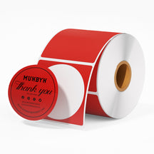 MUNBYN 2" Circle Thermal Stickers Labels