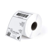 MUNBYN Thermal Direct Shipping Label (Pack of 500 4x6 Per Fanfold Labels)
