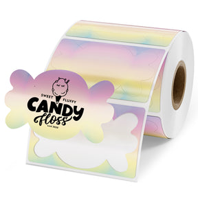 MUNBYN Candy Shaped Thermal Labels for Halloween