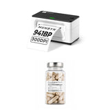 Kit d'imprimante d'étiquettes thermique 300 DPI MUNBYN RW941BP pour étiquettes de suppléments