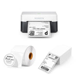MUNBYN CA RealWriter 403B thermal label printer kit with printer and accessories for efficient label printing.