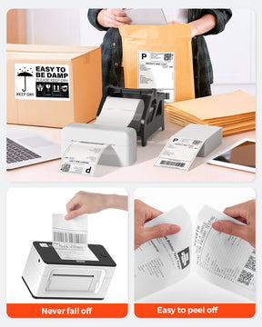MUNBYN 4"x6" Direct Thermal Shipping Labels Waterproof