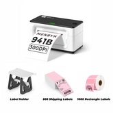 MUNBYN RealWriter 941 Bluetooth 300DPI Thermal Label Printer