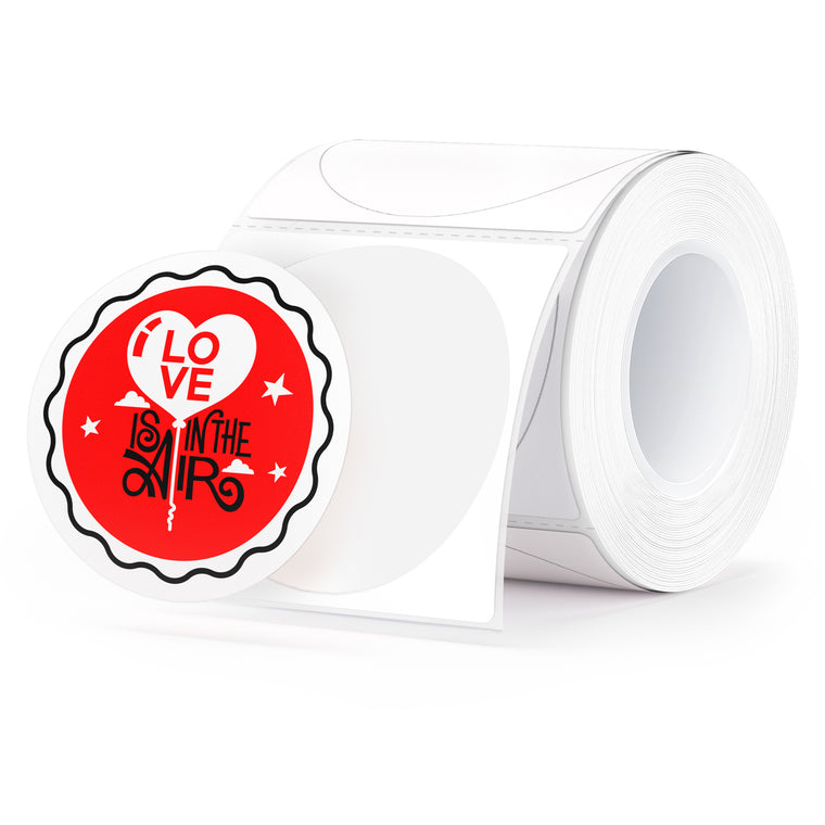 MUNBYN 2" Dual-Color Thermal Labels for RW405B Product and Packaging Stickers