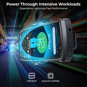 MUNBYN IPDA082Pro Android 12 with Honeywell HS7 Barcode Scanner