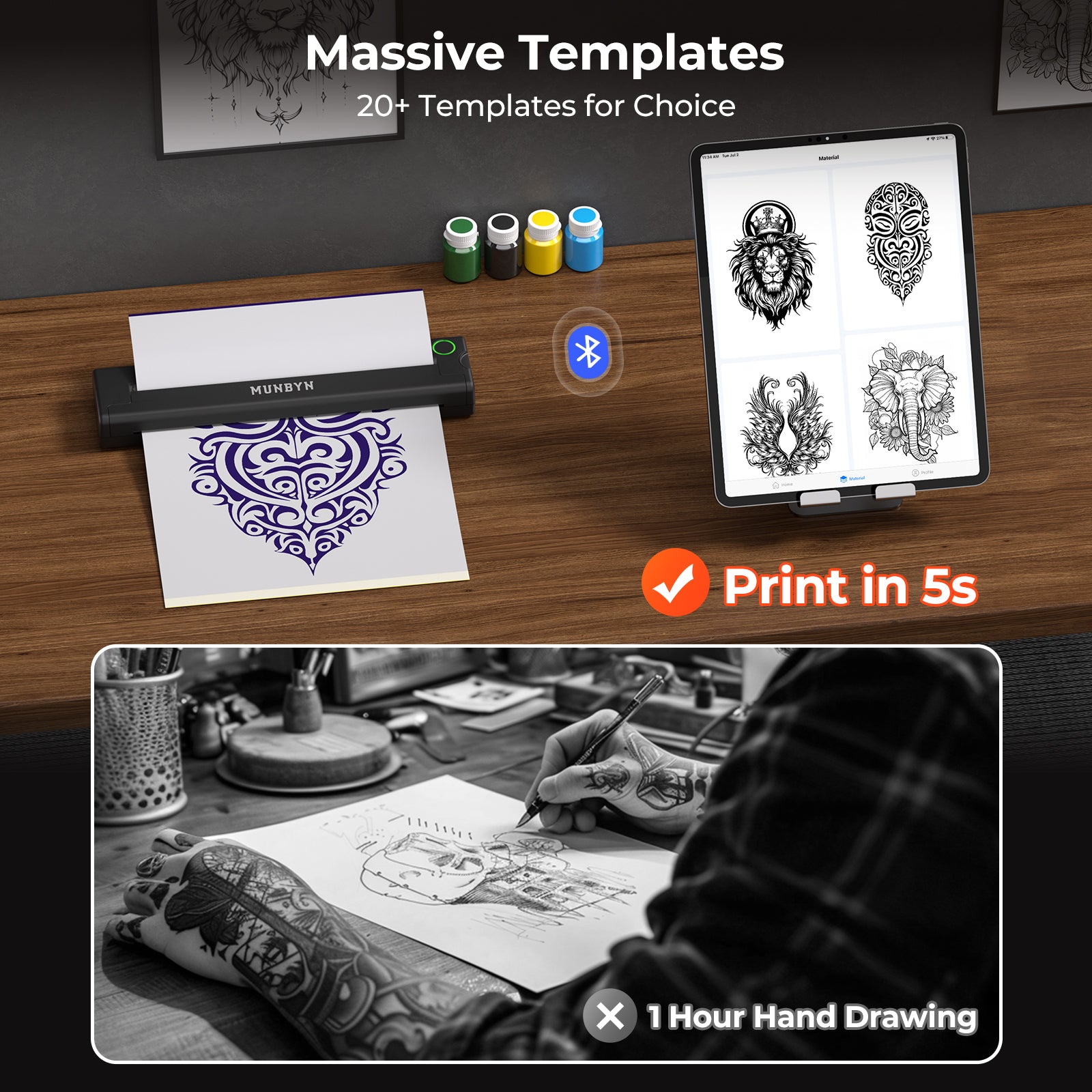 ITP05 Tattoo Stencil Printer