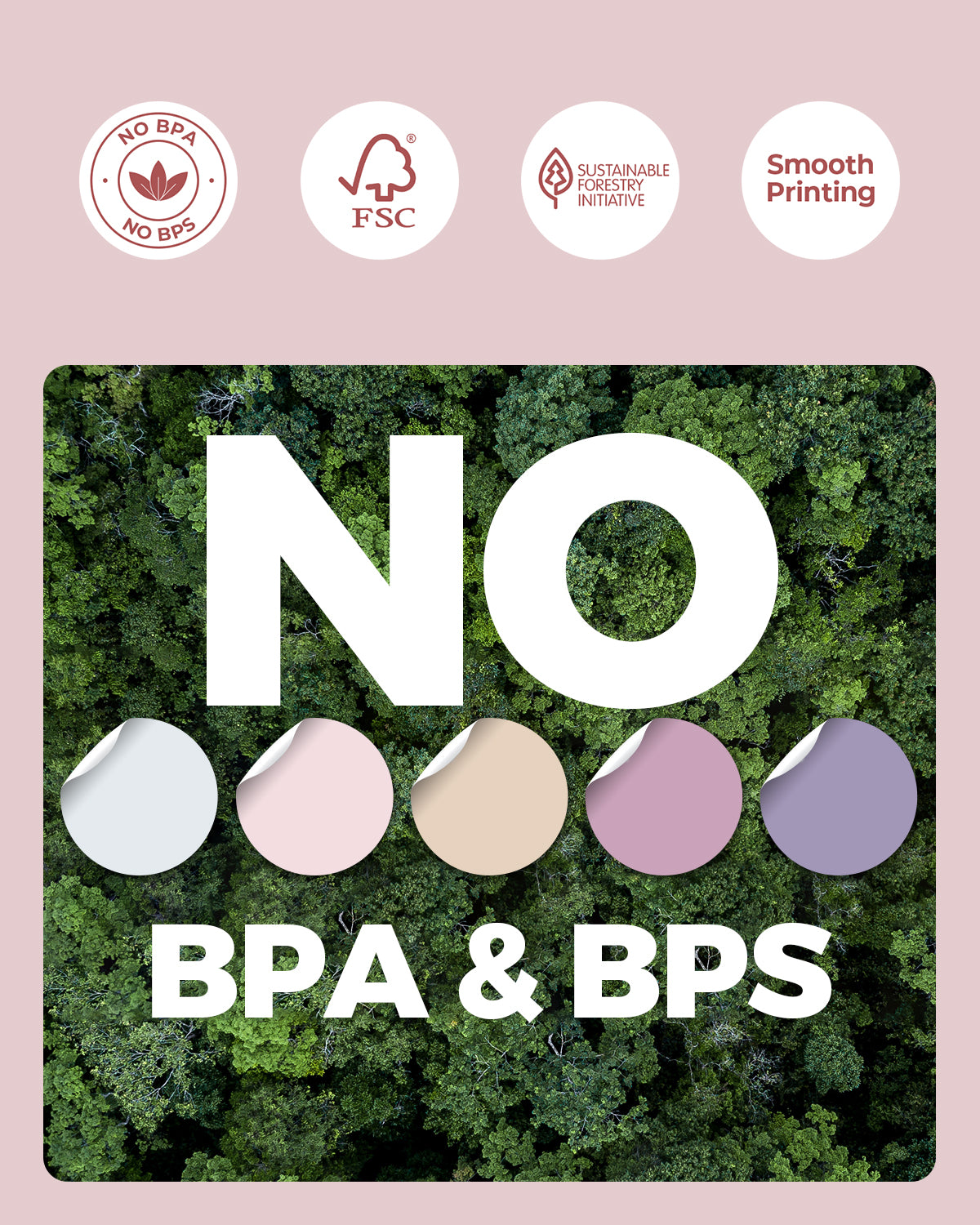 Morandi 2-inch label printer paper rolls by MUNBYN, featuring colorful, high-quality Morandi-toned labels for various labeling needs.