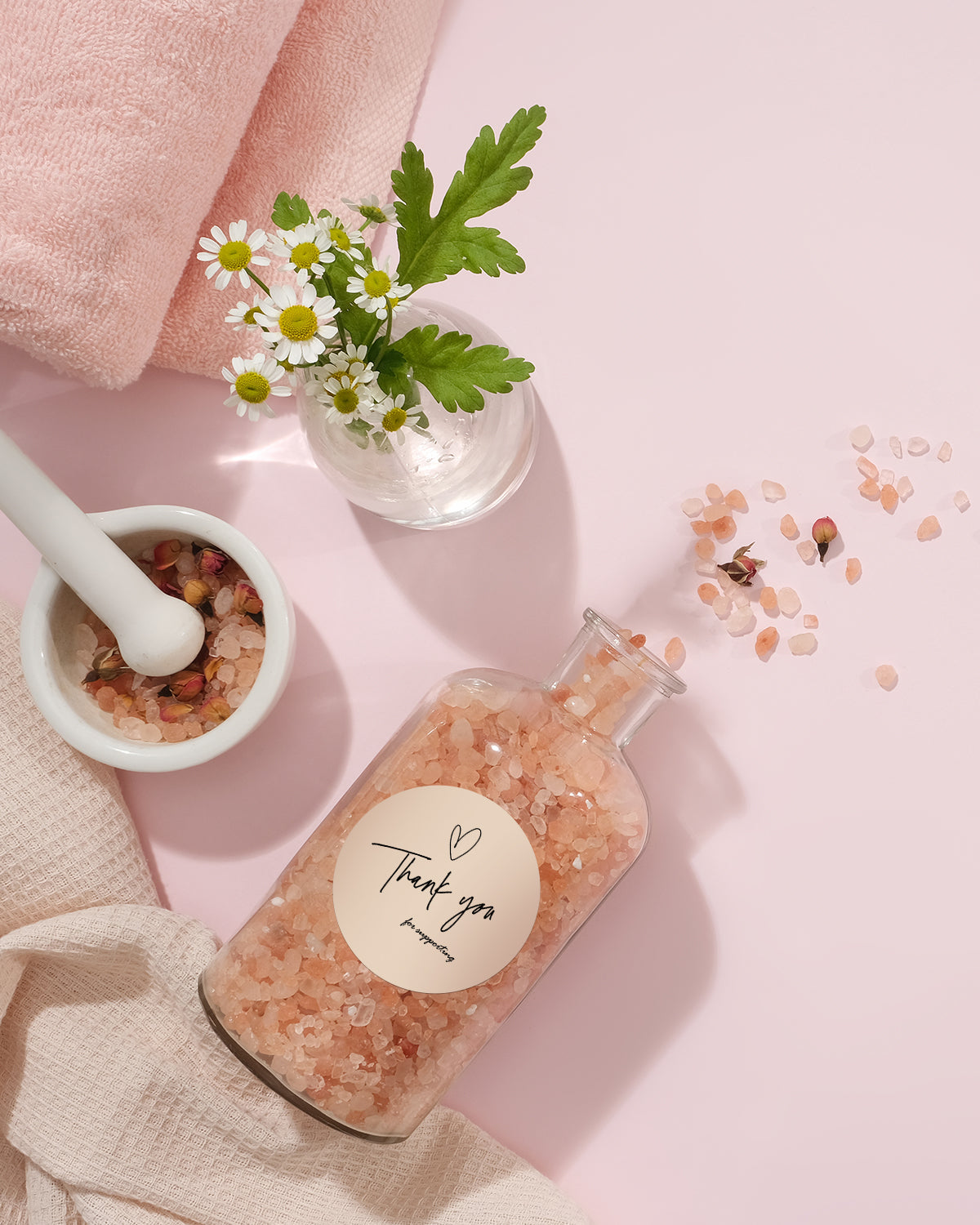 Two inches of Morandi-colored label paper from MUNBYN for label printers, shown in the image.