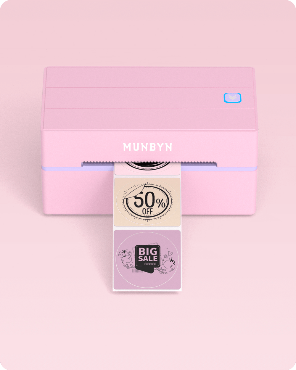 MUNBYN Pink Studio | Pink Label Printers, Labels & Accessories – MUNBYN CA