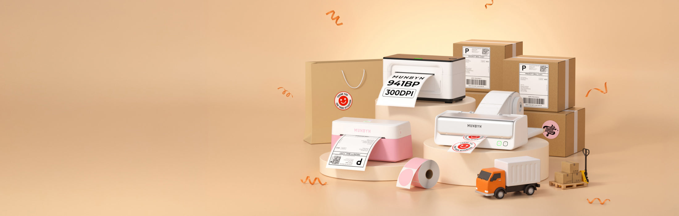 MUNBYN Back to School Sale label printers, kits and business supplies