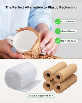 The honeycomb paper is easy to cut and shape to fit any product or packaging need. 