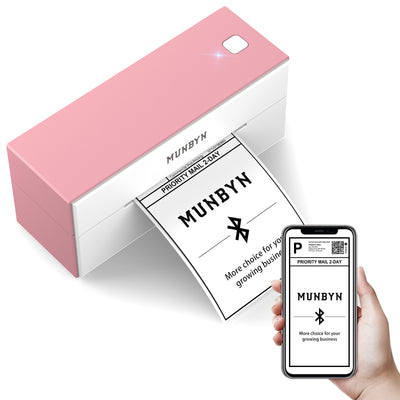The MUNBYN ITPP129 Bluetooth thermal label printer is an environmentally friendly option as it uses thermal printing technology, which eliminates the need for ink or toner. 